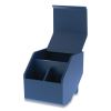 Konnect Desktop Organizer Storage Bin, Short, 3.4" x 3.5" x 3.5", Blue2