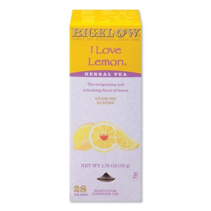 I Love Lemon Herbal Tea, 0.06 oz Tea Bag, 28/Box1