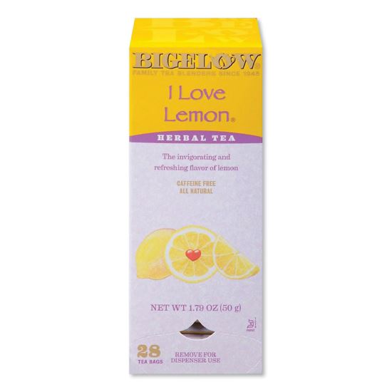 I Love Lemon Herbal Tea, 0.06 oz Tea Bag, 28/Box1