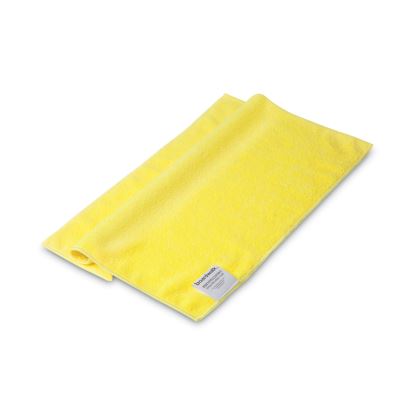 Microfiber Cleaning Cloths, 16 x 16, Yellow, 24/Pack1