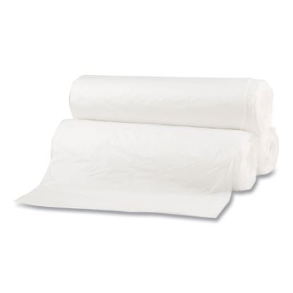 Low Density Repro Can Liners, 30 gal, 0.62 mil, 30" x 36", White, 10 Bags/Roll, 20 Rolls/Carton1