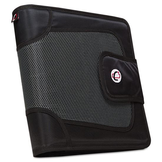 Premium Velcro Closure Binder, 3 Rings, 2" Capacity, 11 x 8.5, Black1