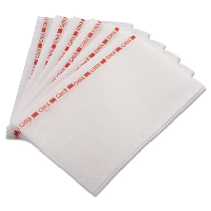 Food Service Towels, 13 x 21, Red/White, 150/Carton1