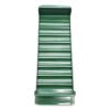 Stackable Plastic Coin Tray, Dimes, 10 Compartments, Stackable, 3.75 x 11.5 x 1.5, Green, 2/Pack1