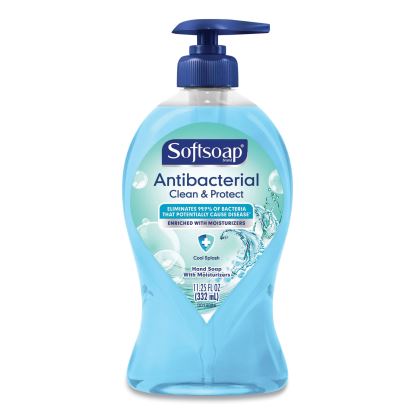 Antibacterial Hand Soap, Cool Splash, 11.25 oz Pump Bottle1