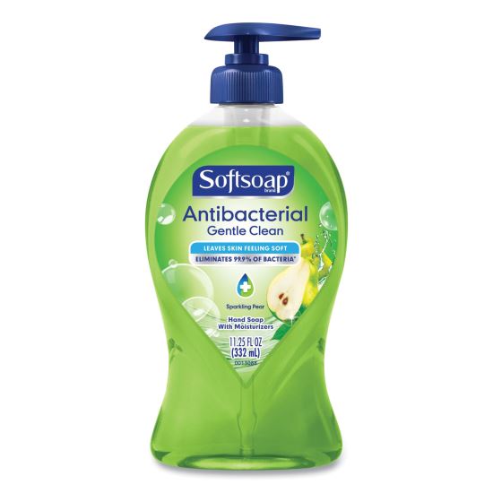 Antibacterial Hand Soap, Pear, 11.25 oz Pump Bottle1