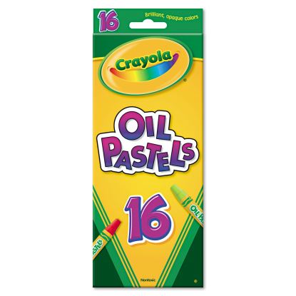 Oil Pastels,16 Assorted Colors, 16/Pack1