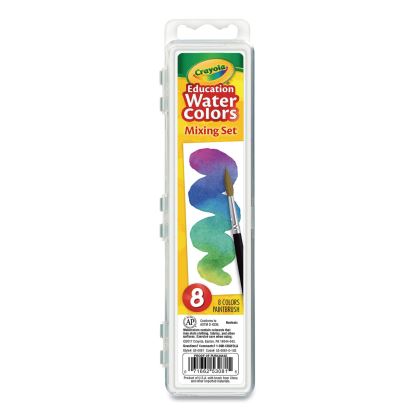 Watercolor Mixing Set, 7 Assorted Colors, Palette Tray1