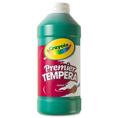 Premier Tempera Paint, Green, 16 oz Bottle1