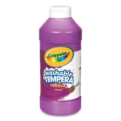 Artista II Washable Tempera Paint, Violet, 16 oz Bottle1