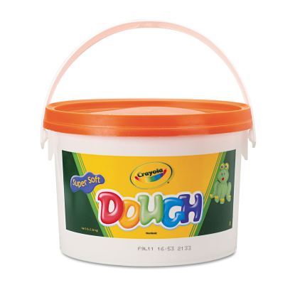 Modeling Dough Bucket, 3 lbs, Orange1