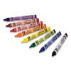 Washable Tripod Grip Crayons, Assorted Colors, 8/Pack2