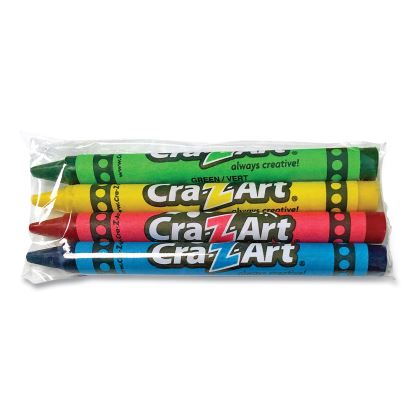 Washable Crayons, Assorted, 4/Pack1