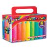 Washable Sidewalk Chalk, 12 Assorted Colors, 32 Sticks/Box2