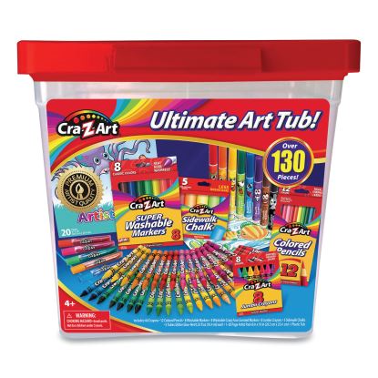 Ultimate Art Tub, 130 Pieces1