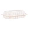 Hinged Lid Containers, Hoagie Container, 6.5 x 9 x 2.8, White, 200/Carton2