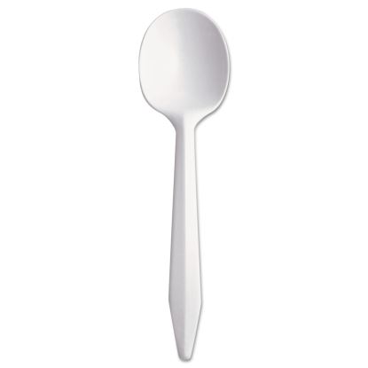 Style Setter Mediumweight Plastic, Spoons, White, 5.6", 1000/Carton1