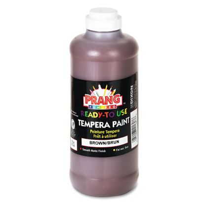 Ready-to-Use Tempera Paint, Brown, 16 oz Dispenser-Cap Bottle1