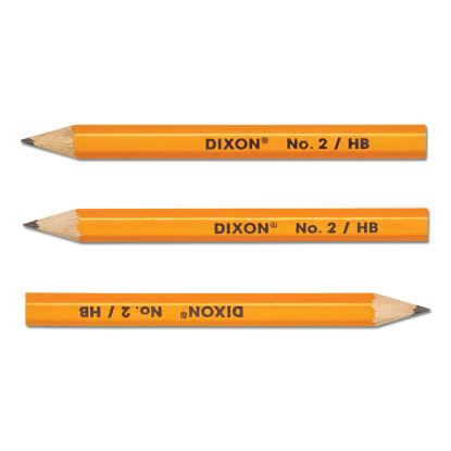 Golf Wooden Pencils, 0.7 mm, HB (#2), Black Lead, Yellow Barrel, 144/Box1