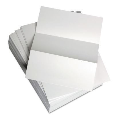 Custom Cut-Sheet Copy Paper, 92 Bright, Micro-Perforated Every 3.66", 20 lb Bond Weight, 8.5 x 11, White, 500/Ream1