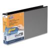 QuickFit Landscape Spreadsheet Round Ring View Binder, 3 Rings, 1.5" Capacity, 14 x 8.5, Black1