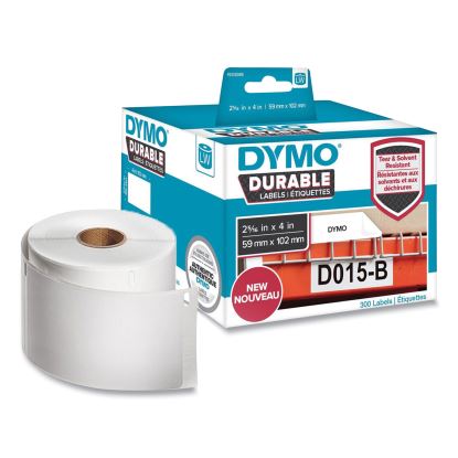 LW Durable Multi-Purpose Labels, 2.31" x 4", White, 300/Roll1
