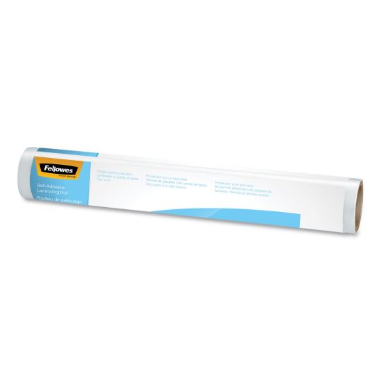 Self-Adhesive Laminating Roll, 3 mil, 16" x 10 ft, Gloss Clear1