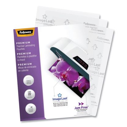 ImageLast Laminating Pouches with UV Protection, 5 mil, 9" x 11.5", Gloss Clear, 60/Pack1