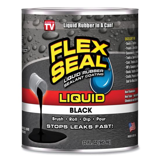 Liquid Rubber, 32 oz Can, Black1