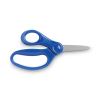 Kids/Student Scissors, Pointed Tip, 5" Long, 1.75" Cut Length, Assorted Straight Handles2