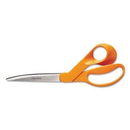 Home and Office Scissors, 9" Long, 4.5" Cut Length, Orange Offset Handle1
