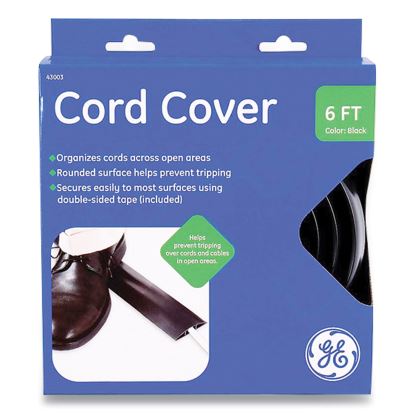 Power Gear Cord Cover, 2.5" x 6 ft, Black1