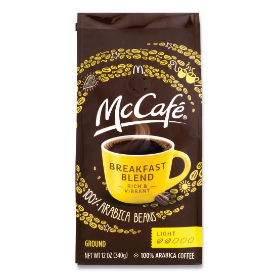 Ground Coffee, Breakfast Blend, 12 oz Bag1