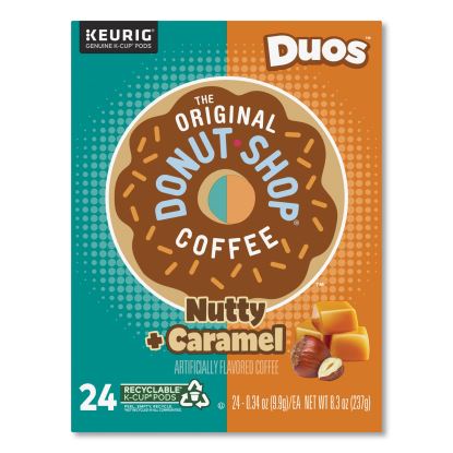 Nutty Plus Caramel K-Cup, 0.34 oz, 24/Box1