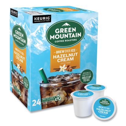 Hazelnut Cream Brew Over Ice Coffee K-Cups, 24/Box1