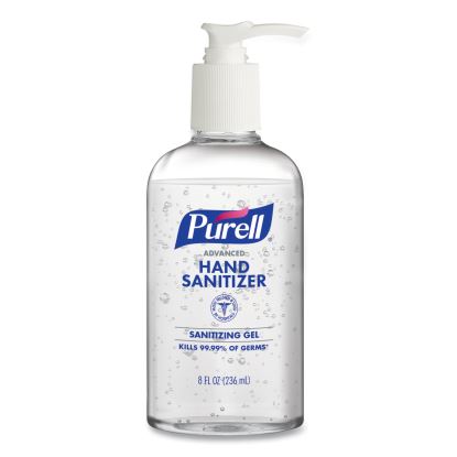 Advanced Gel Hand Sanitizer, 8 oz Pump Bottle, Clean Scent1