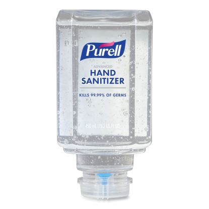 Advanced Gel Hand Sanitizer, Clean Scent, For ES1, 450 mL Refill, Clean Scent, 6/Carton1