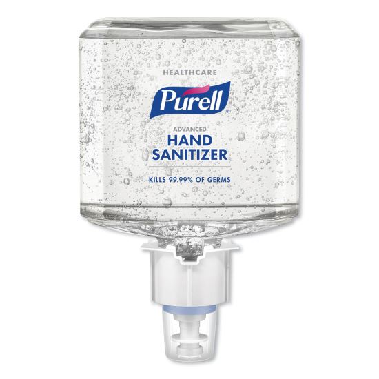 Healthcare Advanced Gel Hand Sanitizer, 1,200 mL, Clean Scent, For ES4 Dispensers, 2/Carton1