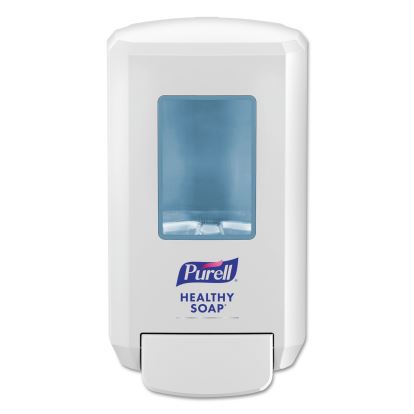 CS4 Soap Push-Style Dispenser, 1,250 mL, 4.88 x 8.8 x 11.38, White1