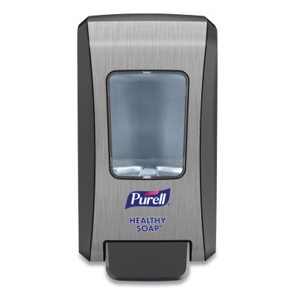 FMX-20 Soap Push-Style Dispenser, 2,000 mL, 6.5 x 4.65 x 11.86, Graphite/Chrome, 6/Carton1