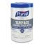 Professional Surface Disinfecting Wipes, 7 x 8, Fresh Citrus, 110/Canister, 6 Canisters/Carton1