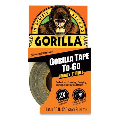 Gorilla Tape, 1.5" Core, 1" x 10 yds, Black1