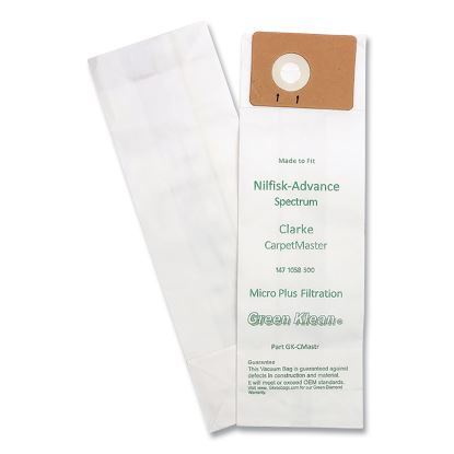 Replacement Vacuum Bags, Fits Advance Spectrum/Clarke CarpetMaster, 10/Pack1