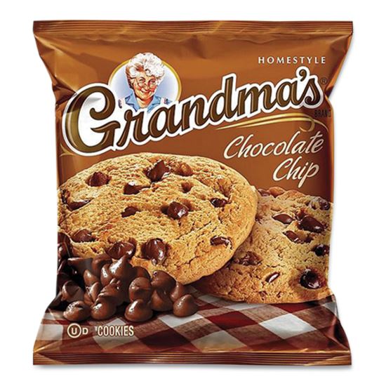 Cookies - Single Serve, Chocolate Chip, 2.5 oz Packet, 60/Carton1