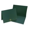 Classic Crest Certificate Covers, 9.38 x 12, Hunter, 5/Pack2