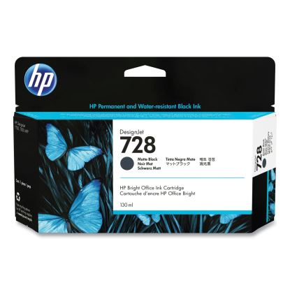 HP 728, (3WX25A) Matte Black Original Ink Cartridge1