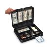 Deluxe Cash Security Box, 11.8 x 9.4 x 3.7, Steel, Black2