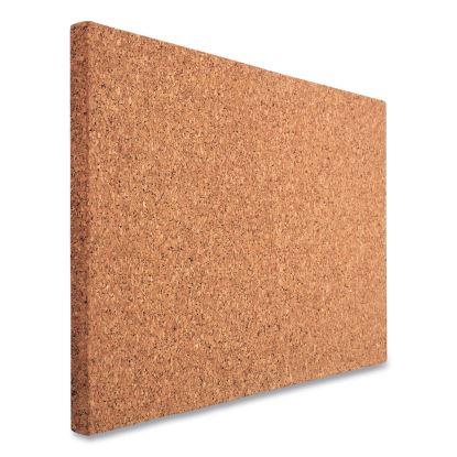 iDesign Frameless Cork Bulletin Board, 46 x 36, Natural1