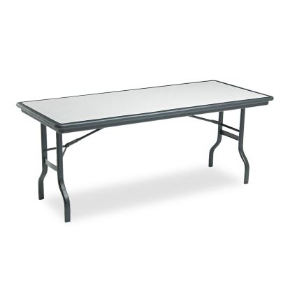 IndestrucTable Ultimate Folding Table, 72 x 30 x 29, Granite/Black1