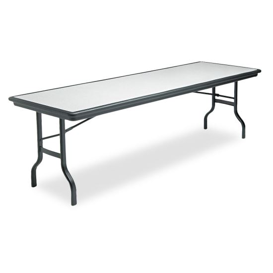 IndestrucTable Ultimate Folding Table, 96 x 30 x 29, Granite/Black1